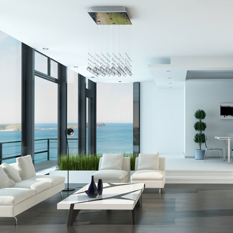 Modern apartment on the bay